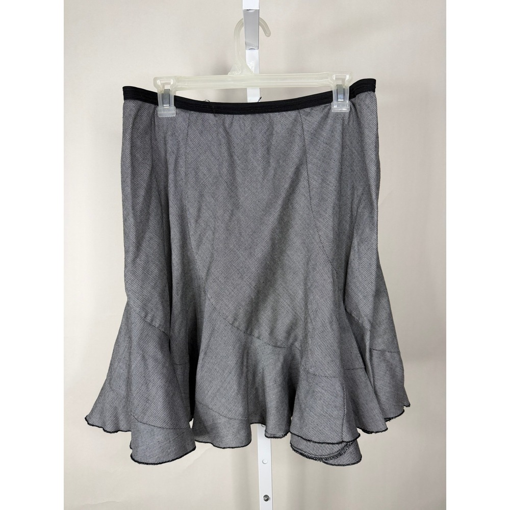 midi black fall skirt